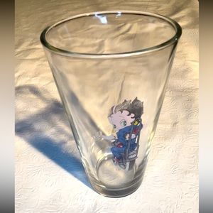 Vintage Betty Boop Drinking Glass